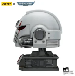 Warhammer 40,000 Casco con Soporte de Exhibición White Scars MkX 44 cm
