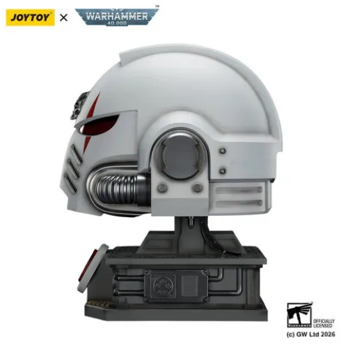 Warhammer 40,000 Casco con Soporte de Exhibición White Scars MkX 44 cm