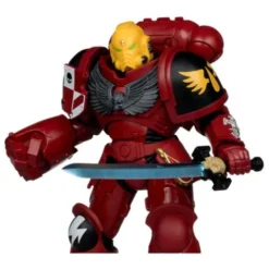 Warhammer 40,000 Figura Assault Intercessor Sergeant (Blood Angel) 18 cm