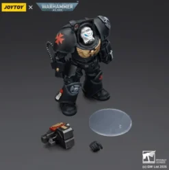 Warhammer 40,000 Figura Black Templars Terminator 2 with Power Fist and Storm Bolter 14 cm