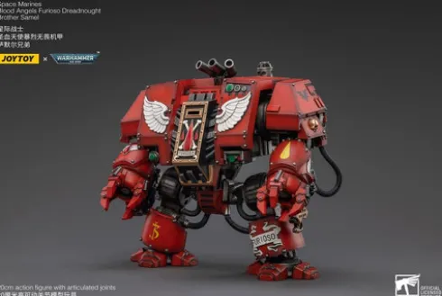 Warhammer 40,000 Figura Blood Angels Furioso Dreadnought Brother Samel 20 cm