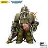 Warhammer 40,000 Figura Death Guard Lord of Virulence with Power Fist and Twin Plague Spewer 14 cm