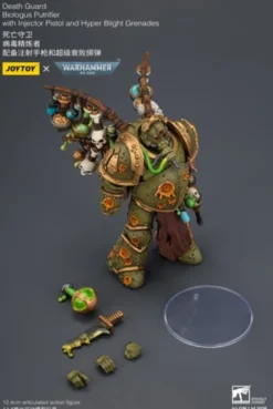 Warhammer 40,000 Figura Death Guard Biologus Putrifier 12 cm