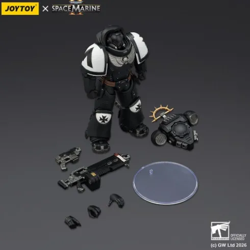 Warhammer 40,000 Figura Game Edition Black Templars Heavy Intercessor 13 cm