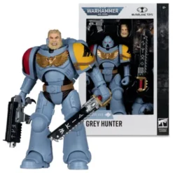 Warhammer 40,000 Figura Grey Hunter (Space Wolves) 18 cm
