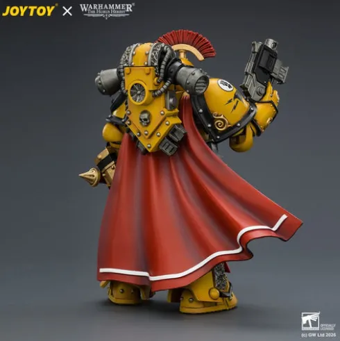 Warhammer Figura Imperial Fists Legion Praetor in Mk III Armour 13 cm