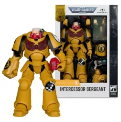 Warhammer 40,000 Figura Intercessor Sergeant (Imperial Fist) (Gold Label) 18 cm
