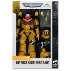 Warhammer 40,000 Figura Intercessor Sergeant (Imperial Fist) (Gold Label) 18 cm