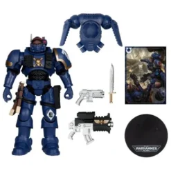 Warhammer 40,000 Figura Lieutenant in Phobos Armor (Ultramarines) 18 cm