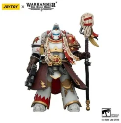 Warhammer 40,000 Figura White Scars Stormseer Consulwith Force Staff and Bolt Pistol 12 cm