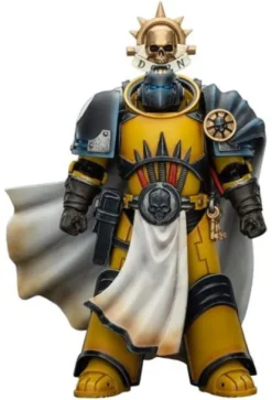 Warhammer Imperial Fists Figura Librarian Consulwith Force Axe and Bolt Pistol 12 cm