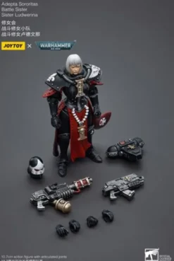 Warhammer 40k Figura 1/18 Adepta Sororitas Battle Sister Sister Ludwenna 10 cm