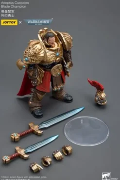 Warhammer 40k Figura 1/18 Adeptus Custodes Blade Champion 12 cm