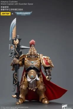 Warhammer 40k Figura 1/18 Adeptus Custodes Shield Captain with Guardian Spear 12 cm