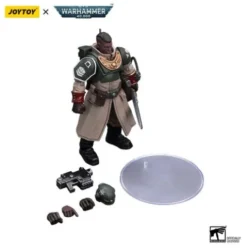 Warhammer 40k Figura 1/18 Astra Militarum Cadian Command Squad Commander with Power Sword 12 cm