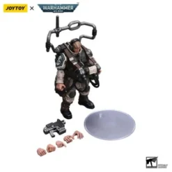 Warhammer 40k Figura 1/18 Astra Militarum Cadian Command Squad Veteran with Master Vox