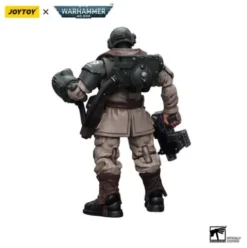 Warhammer 40k Figura 1/18 Astra Militarum Cadian Command Squad Veteran Sergeant with Power Fist