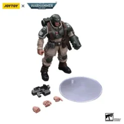 Warhammer 40k Figura 1/18 Astra Militarum Cadian Command Squad Veteran Sergeant with Power Fist