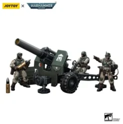 Warhammer 40k Figura 1/18 Astra Militarum Ordnance Team with Bombast Field Gun