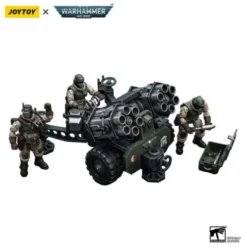 Warhammer 40k Figura 1/18 Astra Militarum Ordnance Team with Malleus Rocket Launcher