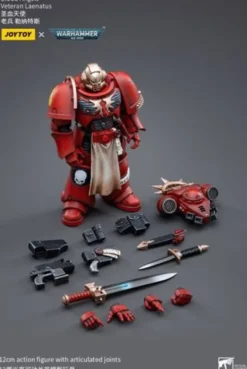 Warhammer 40k Figura 1/18 Blood Angels Veteran Laenatus 12 cm