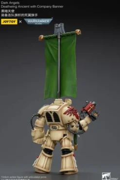 Warhammer 40k Figura 1/18 Dark Angels Deathwing Ancient with Company Banner