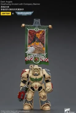 Warhammer 40k Figura 1/18 Dark Angels Deathwing Ancient with Company Banner