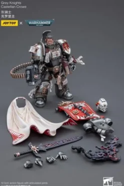 Warhammer 40k Figura 1/18 Grey Knights Castellan Crowe 12 cm
