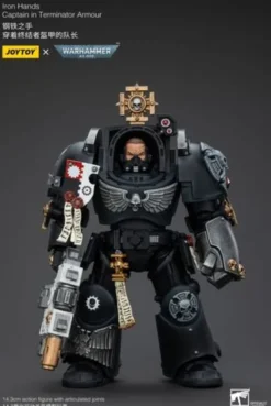 Warhammer 40k Figura 1/18 Iron Hands Captain in Terminator Armour 14 cm