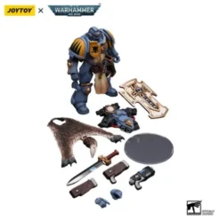 Warhammer 40k Figura 1/18 Primaris Space Marines Space Wolves Bladeguard Veteran