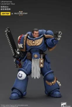 Warhammer 40k Figura 1/18 Uitramarines Lieutenant Titus 13 cm
