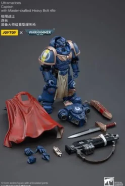 Warhammer 40k Figura 1/18 Ultramarines Captain with Master-Crafted Heavy Bolt Rifle 12 cm