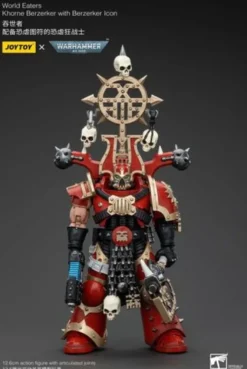 Warhammer 40k Figura 1/18 World Eaters Khorne Berzerker with Berzerker lcon 13 cm