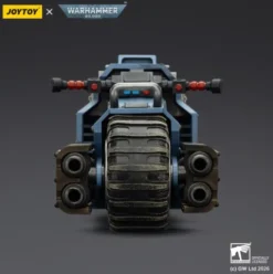 Warhammer 40,000 Raider-pattern Combat Bike Space Wolves with twin-linked bolt rifles 22 cm