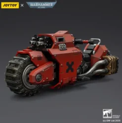 Warhammer 40,000 Raider-pattern Combat Bike Blood Angels with twin-linked bolt rifles 22 cm