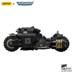 Warhammer 40,000 Raider-pattern Combat Bike Raven Guard with twin-linked bolt rifles 22 cm
