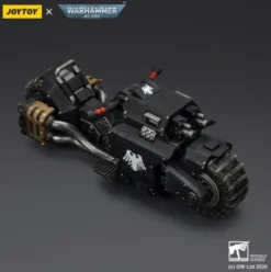 Warhammer 40,000 Raider-pattern Combat Bike Raven Guard with twin-linked bolt rifles 22 cm