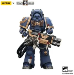 Warhammer 40,000: Space Marine 2 Figura Ultramarines Heavy Artificer Armor with Relic Multi-Melta 13 cm