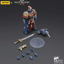 Warhammer 40,000: Space Marine 2 Figura Ultramarines Relic Primus Armourwith Plasma Pistol and Combat Blade 13 cm