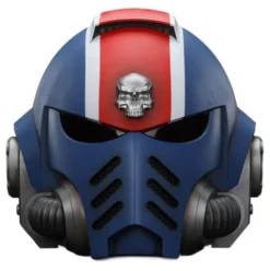 Warhammer 40,000: Space Marine 2 Réplica Ultramarines Lieutenant Titus casco 30 cm