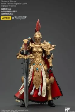 Warhammer The Horus Heresy Actionfigur Sisters of Silence White Falcons Vigilator Cadre Vigilator Mistress 19 cm