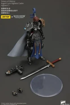 Warhammer The Horus Heresy Actionfigur Sisters of Silence Argent Lynx Vigilator Cadre Vigilator 2 19 cm