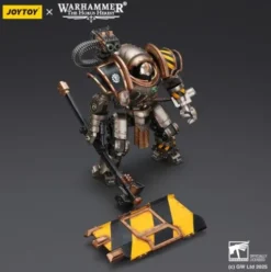 Warhammer The Horus Heresy Figura Iron Warriors Iron Circle Domitar-Ferrum Class Battle-automata with Karceri Battle Shield 24 cm