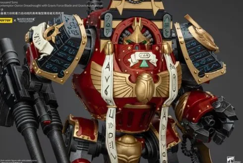 Warhammer The Horus Heresy Figura 1/18 Thousand Sons Contemptor-Osiron Dreadnought with Gravis Force Blade And Gravis Autocannon 30 cm
