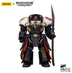 Warhammer The Horus Heresy Figura White Scars Ebon Keshig Terminator 1 with Power Glaive 13 cm
