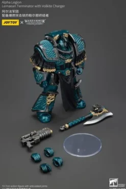 Warhammer The Horus Heresy Figura Alpha Legion Lernaean Terminator with Volkite Charger 20 cm