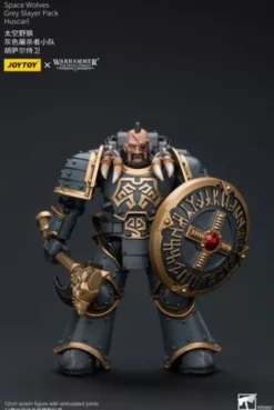 Warhammer The Horus Heresy Figura 1/18 Space Wolves Grey Slayer Pack Huscarl 12 cm