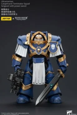 Warhammer The Horus Heresy Figura 1/18 Ultramarines Cataphractii Terminator Squad Sergeant with Power Sword 14 cm
