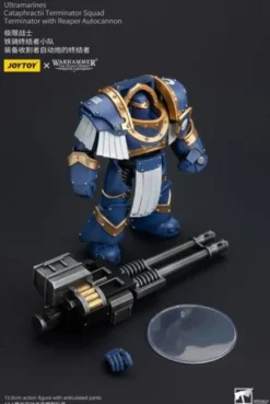 Warhammer The Horus Heresy Figura 1/18 Uitramarines Cataphractii Terminator Squad Terminator with Reaper Autocannon 14 cm