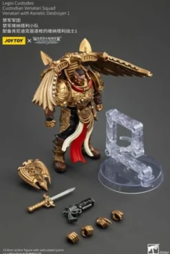 Warhammer The Horus Heresy Figura 1/18 Legio Custodes Custodian Venatari Squad Venatari with Kenetic Destroyer 1 13 cm
